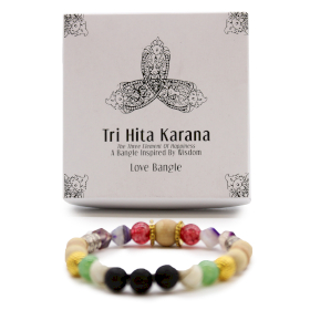 Tri Hita Karana Bangle - Love