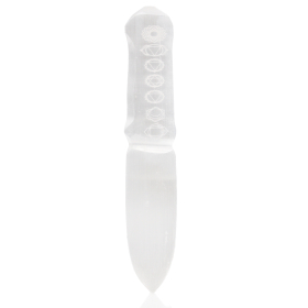 Selenite Ritual Knife - Chakra