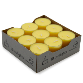 18x Pack of 18 Citronella Tealights