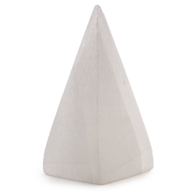 Selenite Pyramid - approx 10 cm
