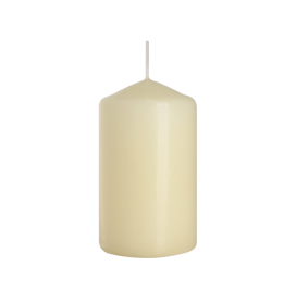 6x Pillar Candle 60x100mm - Ivory