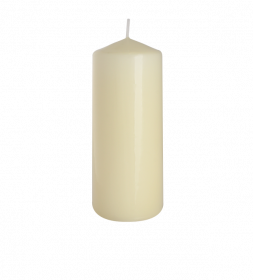 6x Pillar Candle 60x150mm - Ivory