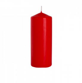 6x Pillar Candle 60x150mm - Red