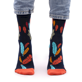 3x Hop Hare Bamboo Socks  - Dreamcatcher S/M