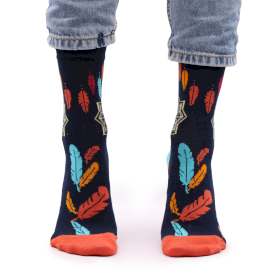 3x Hop Hare Bamboo Socks  - Dreamcatcher S/M