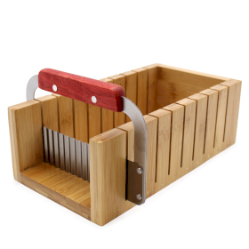 Wooden Soap Loaf Cutter Set - Wavy and Straight Cutter