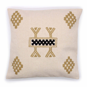 2x Classic Cushion Cover - Berber Design - 45x45cm