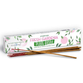 6x Plant Based Masala Incense Sticks - Fresh Gardenia