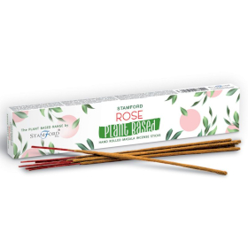 6x Plant Based Masala Incense Sticks - Rose