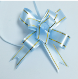 20x Mini Pull Bows - Grey (packs of 10)