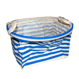 Cotton Display Basket - Oval - Blue
