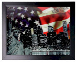 Iconic 3D 34x44cm - New York Holiday
