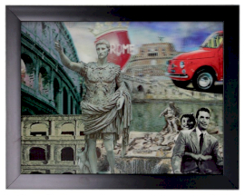 Iconic 3D 34x44cm - Roman Holiday