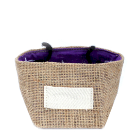 10x Small Lavender Lining Gift Bag