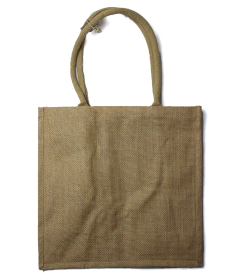 Large Jute Shopping Bag with Bottle holders