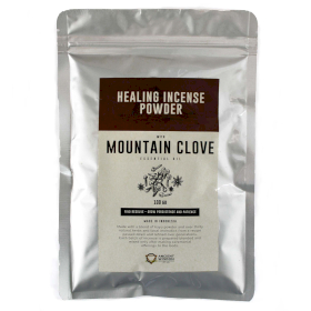 12x Healing Incense Powder - Mountain Clove 100gm