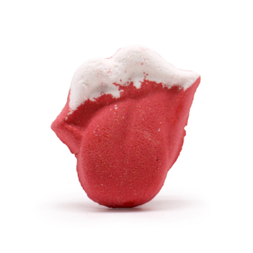12x Lips Bathbomb 60g - Raspberry & Pomegranate