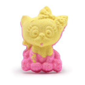 8x Cat Bathbomb 80g - Banana