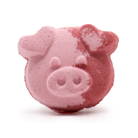 10x Pig Bathbomb 70g - Vanilla Cupcake