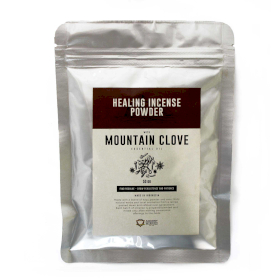 12x Healing Incense Powder - Mountain Clove 50gm