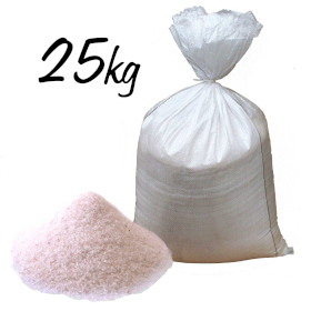25x 1Kg Pink Himalayan Bath Salts Very Fine Grain