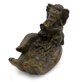 Ganesh & Hand Incense Burner (antique)