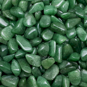 24x L Tumble Stones - Aventurine Med.