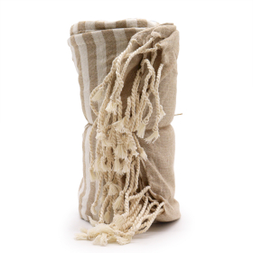 Cotton Pareo Towel - 100x180 cm - Warm Sand