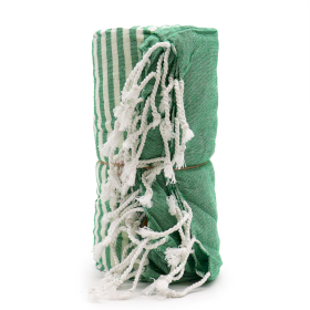 Cotton Pareo Towel - 100x180 cm - Picnic Green