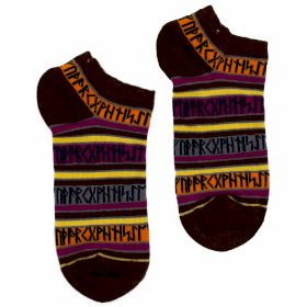 3x S/M Hop Hare Bamboo Socks Low (36-40) - Rune Stones