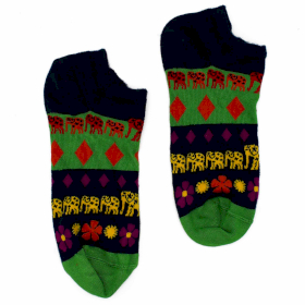 3x M/L Hop Hare Bamboo Socks Low (41-46) - Lucky Elephant
