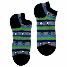 3x S/M Hop Hare Bamboo Socks Low (36-40) - Evil Eye & Hamsa