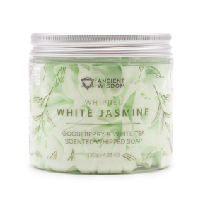 3x Gooseberry & White Tea Whipped Cream Soap 120g