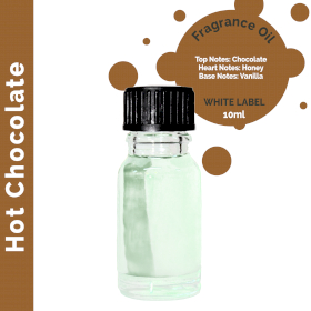 10x Hot Chocolate Fragrance Oil 10ml - White Label