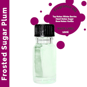 10x Frosted Sugar Plum Fragrance Oil 10ml - White Label