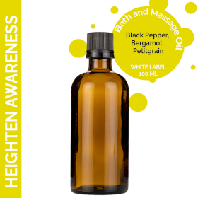 10x Heighten Awareness Massage Oil - 100ml - White Label