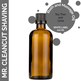 10x Mr Cleancut Shaving Oil - 100ml - White Label