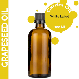10x Grapeseed Carrier Oil - 100ml - White Label