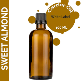 10x Sweet Almond  Carrier Oil - 100ml - White Label