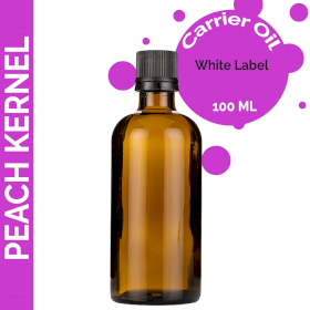 10x Peach Kernel  Carrier Oil - 100ml - White Label