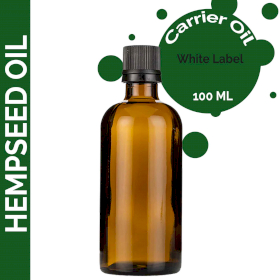 10x Hempseed Carrier Oil - 100ml - White Label