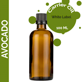 10x Avocado Carrier Oil - 100ml - White Label