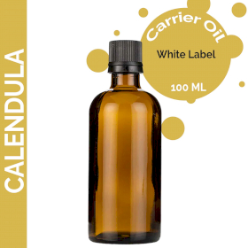 10x Calendula Carrier Oil - 100ml - White Label