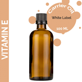 10x Natural Vitamin E Carrier Oil - 100ml - White Label