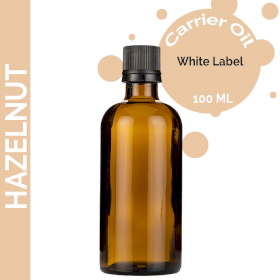10x Hazelnut Carrier Oil - 100ml - White Label