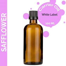 10x Safflower Carrier Oil 100ml - White Label