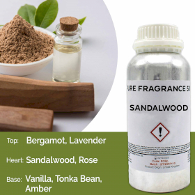 Sandalwood Pure Fragrance Oil - 500ml