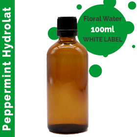 10x Peppermint Hydrolat 100ml - White Label