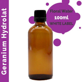 10x Geranium Hydrolat 100ml - White Label