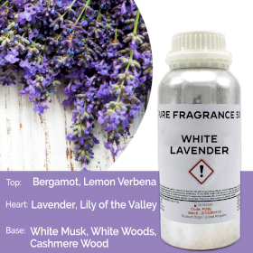 White Lavender Pure Fragrance Oil - 500ml